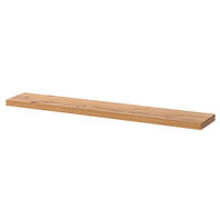 WANDBOARD - Echtholzfurnier - Eiche - Eichefarben, Holzwerkstoff (90/3/20cm) - home24