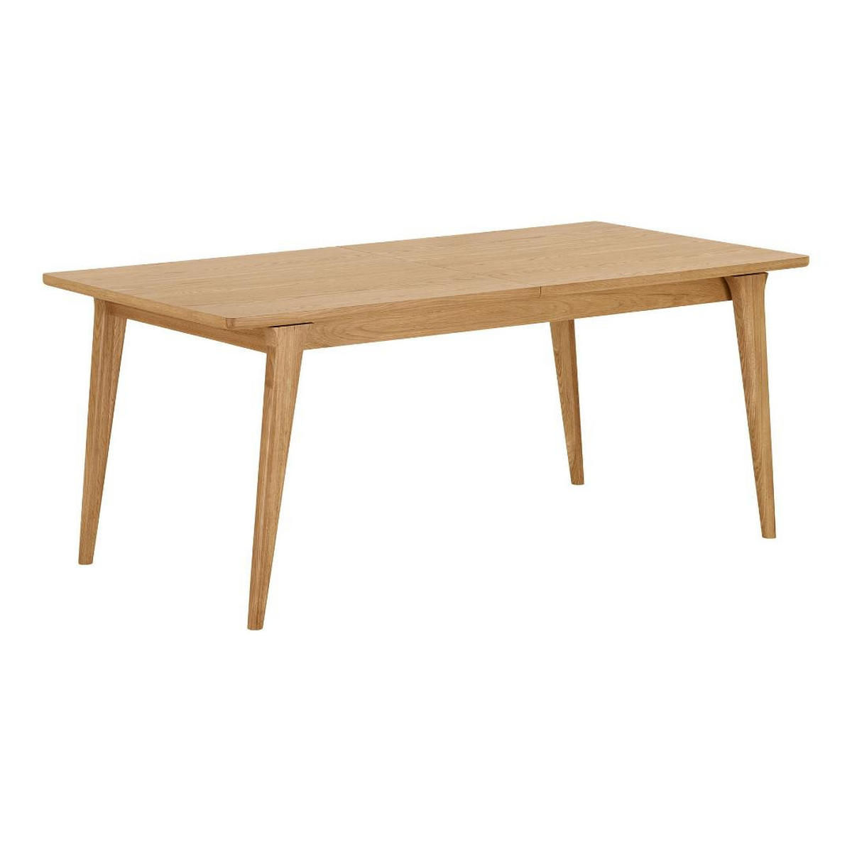 ESSTISCH, Karna, Tisch Eiche, MDF, 90 x 180 x 75 cm - Eichefarben, Holzwerkstoff (180/90/75cm) - ebuy24