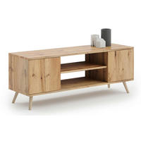 LOWBOARD Focus - Eichefarben, Holzwerkstoff (40/50/135cm) - RAUMHIRSCH FURNITURE