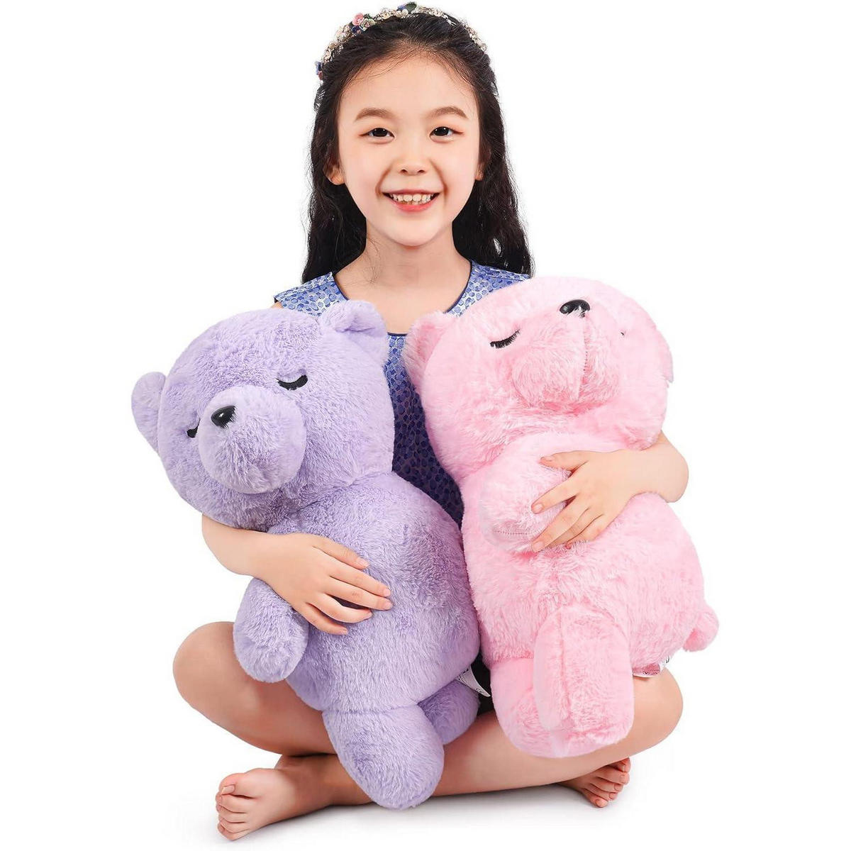 PLÜSCHPUPPE Koala 50 cm Rosa - Rosa, Textil (25/50cm)