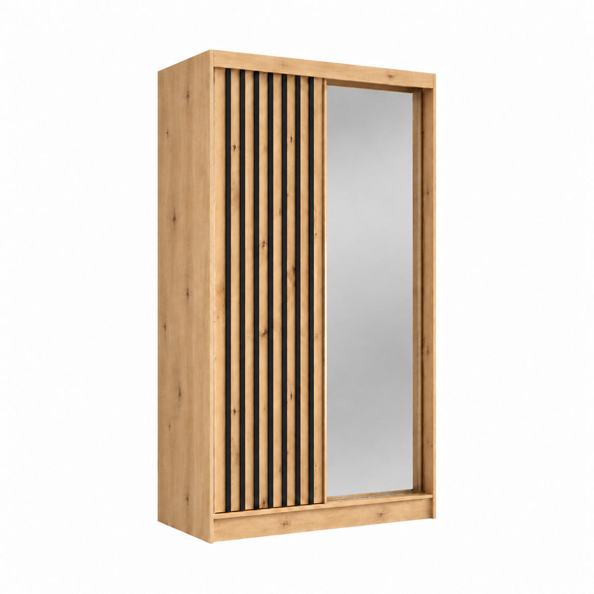 KS Home Concept Kleiderschrank Eiche Artisan 120x216x61 cm