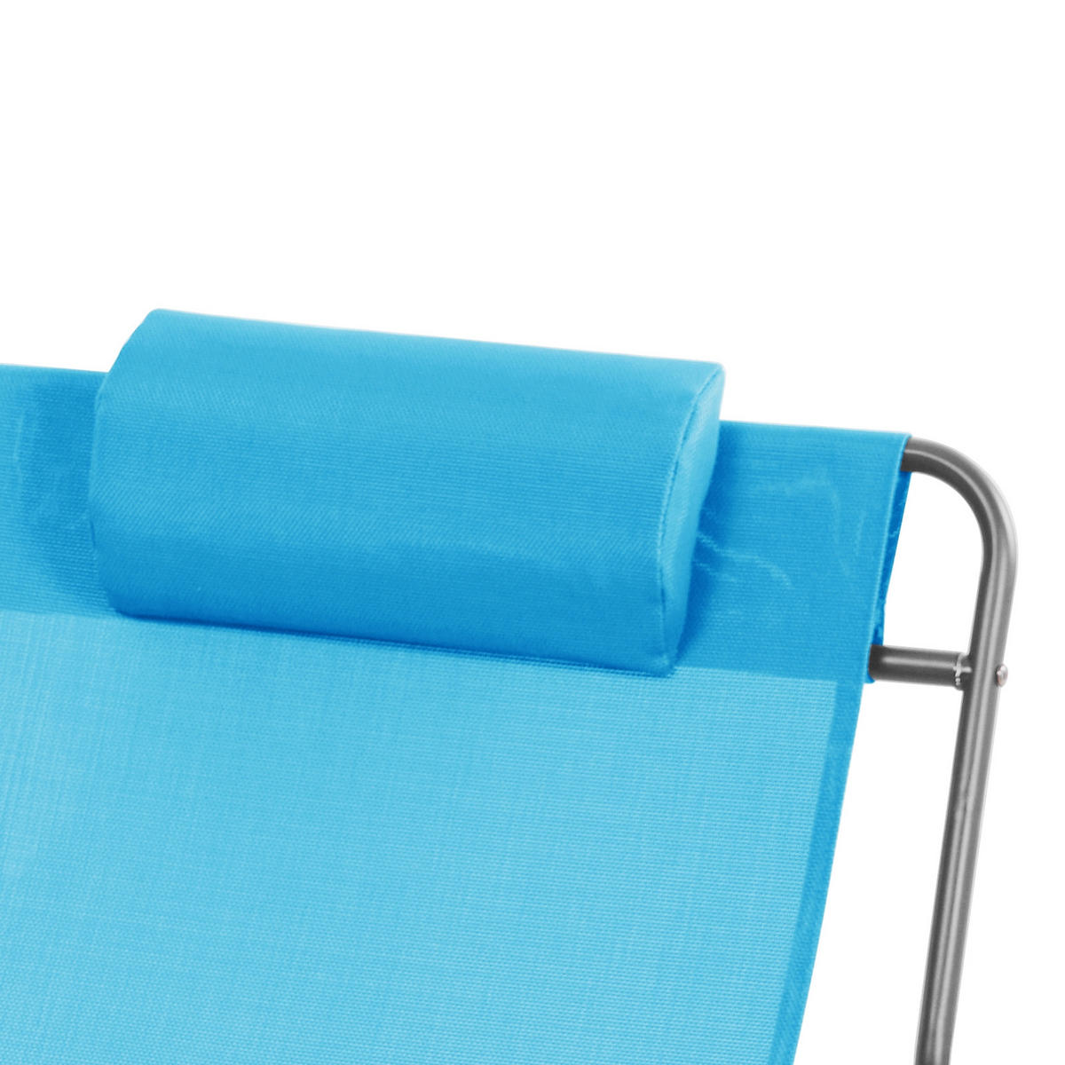 RELAXSESSEL Sveio Blau (2er Set) - Blau, Metall (65/81/80cm) - SVITA