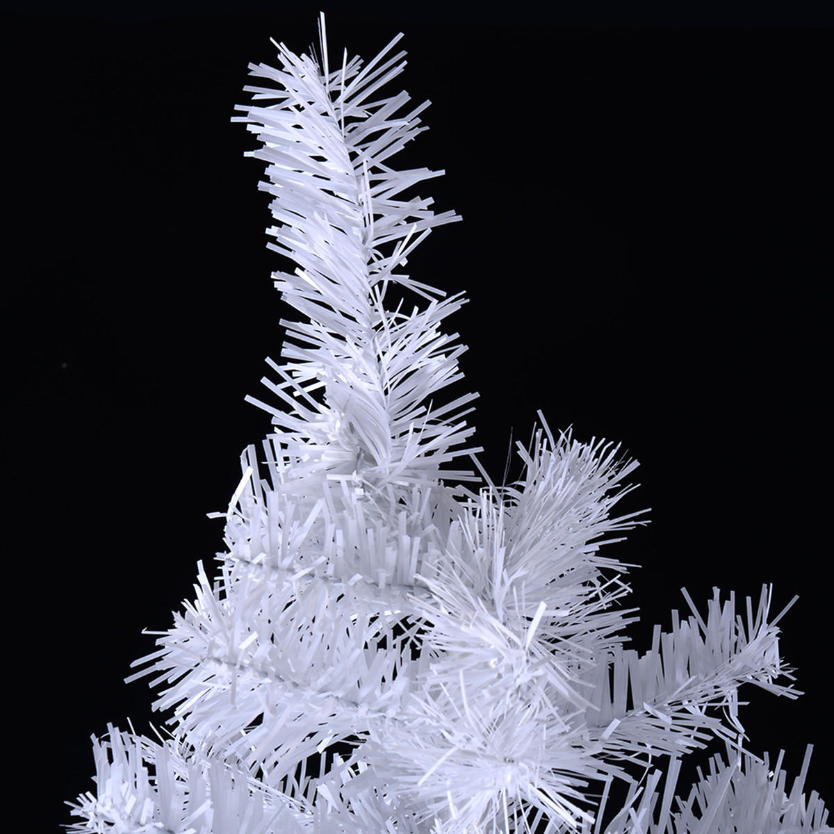 WEIHNACHTSBAUM Weiß - Weiß, Kunststoff (180cm) - COSTWAY