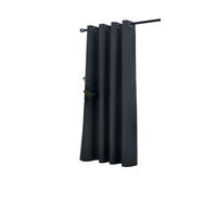 VORHANG MÜNCHEN DARK HxB 175x145 cm Dunkelgrau - Dunkelgrau, Textil (145/175/175cm) - Gardinenbox