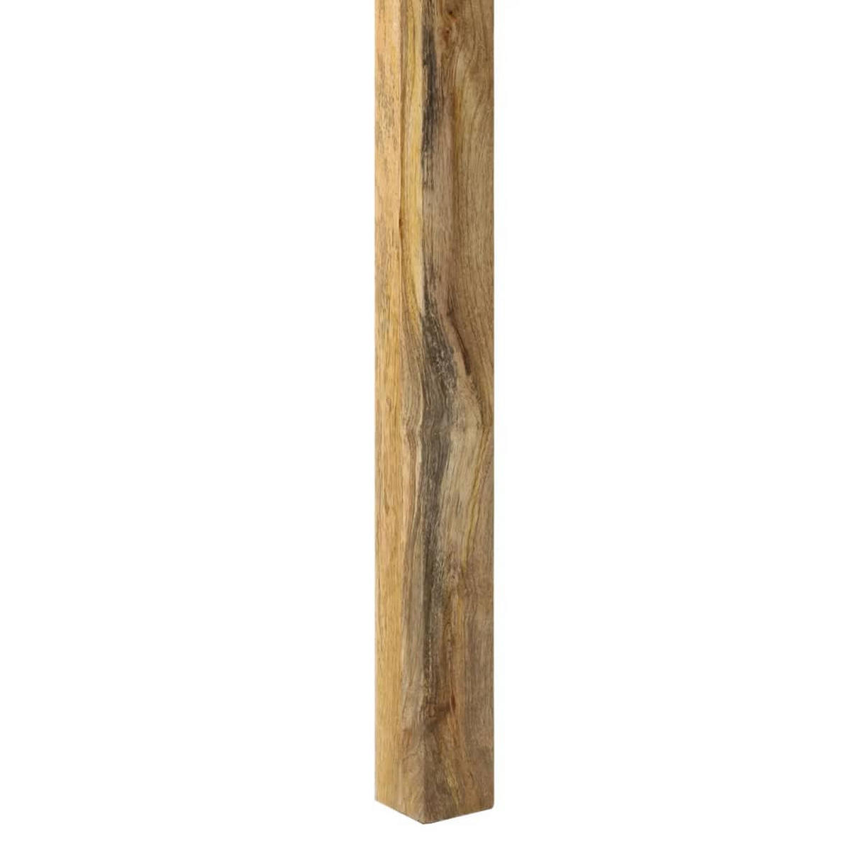 ESSTISCH Landhausstil 82/80/76 cm aus Massivholz Mango - Braun, Holz (80/82/76cm) - vidaXL