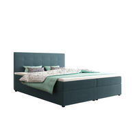 BOXBETT FADO 22 mit Matratze H3, Bonell und Topper 180x200 Zoom 14 - Hellblau, Holz/Textil (180/200cm) - Bedante