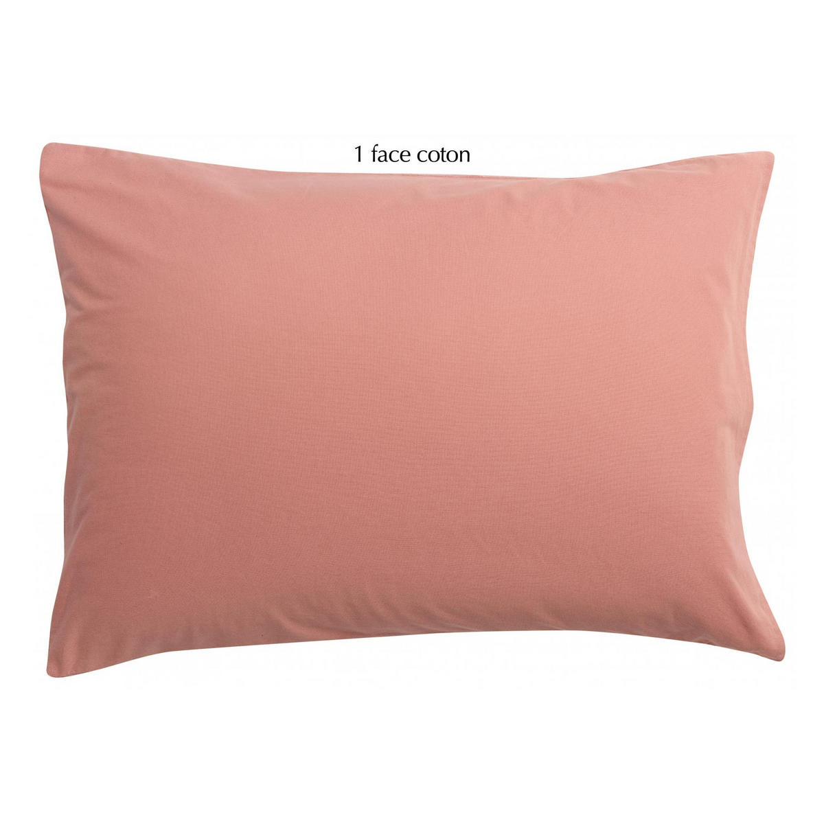 KISSENBEZUG Linco blush 50 x 75 cm - Rosa, Textil (50/75cm) - Vivaraise