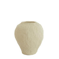 VASE Pantoja Braun 45/45/50 cm - Braun, Kunststoff (50cm) - Light & Living