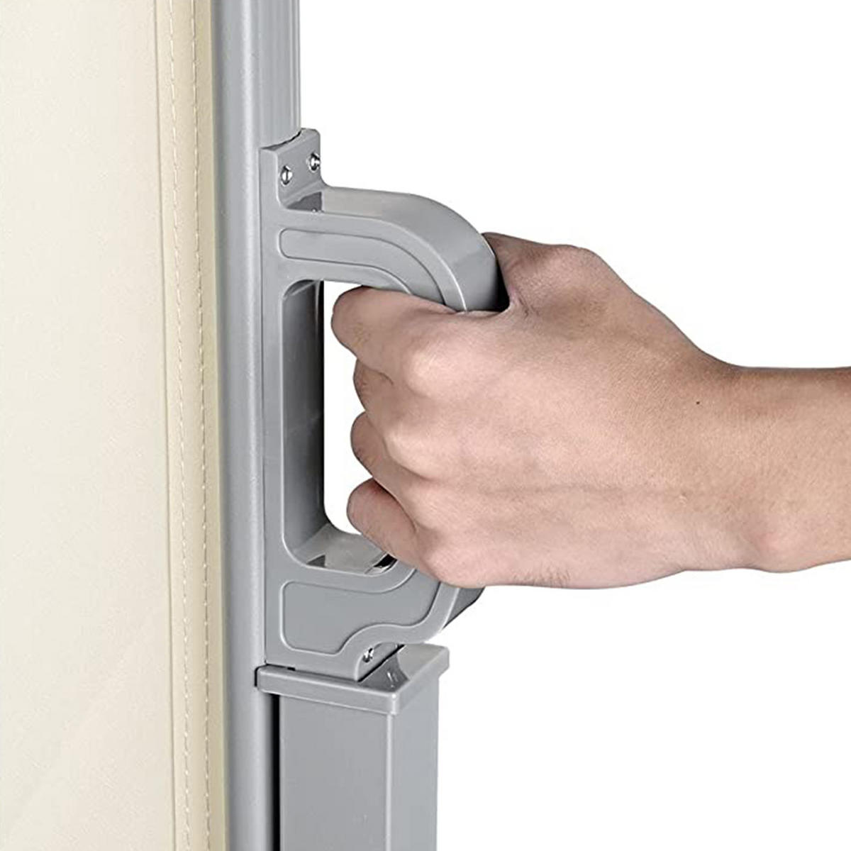 DOPPELSEITENMARKISE 600x200 cm Beige - Beige, Kunststoff (600/200/8.7cm) - SVITA