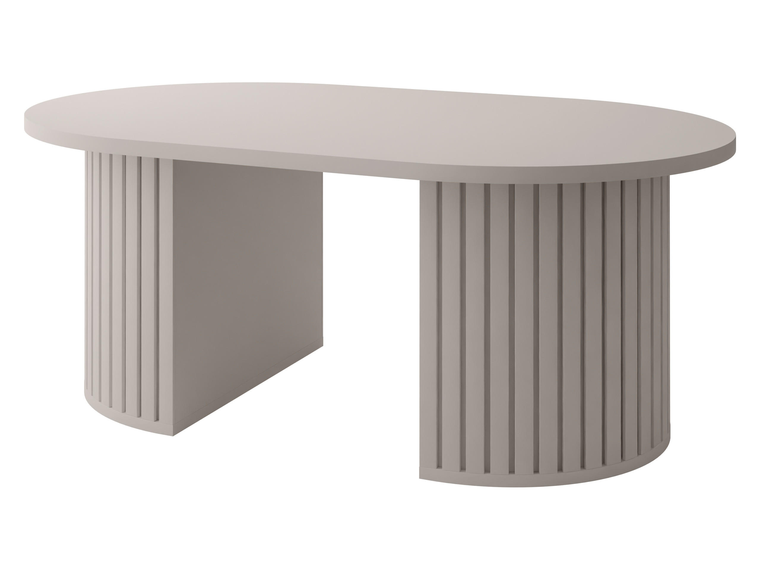 Mirjan24 Couchtisch Sand 110x43x65 cm