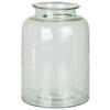 BLUMENVASE Glas grün Vindaloo - Grün, Glas (35cm) - Beliani