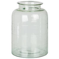 BLUMENVASE Glas grün Vindaloo - Grün, Glas (35cm) - Beliani