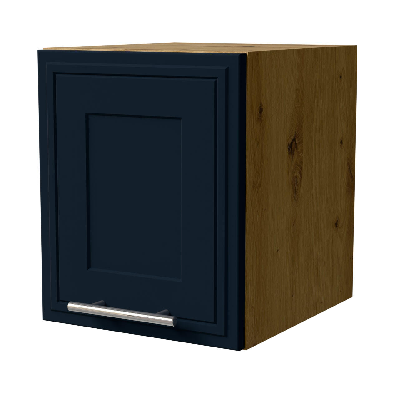 KLAPPHÄNGESCHRANK Salo W4B/30 Eiche Artisan / Indigo Matt 30 / 32,5 / 36cm - Eiche Artisan/Dunkelblau, Holz/Holzwerkstoff (30/36/32.5cm) - Feldmann-Wohnen