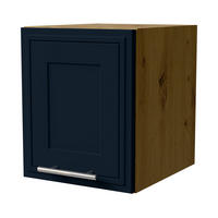 KLAPPHÄNGESCHRANK Salo W4B/30 Eiche Artisan / Indigo Matt 30 / 32,5 / 36cm - Eiche Artisan/Dunkelblau, Holz/Holzwerkstoff (30/36/32.5cm) - Feldmann-Wohnen