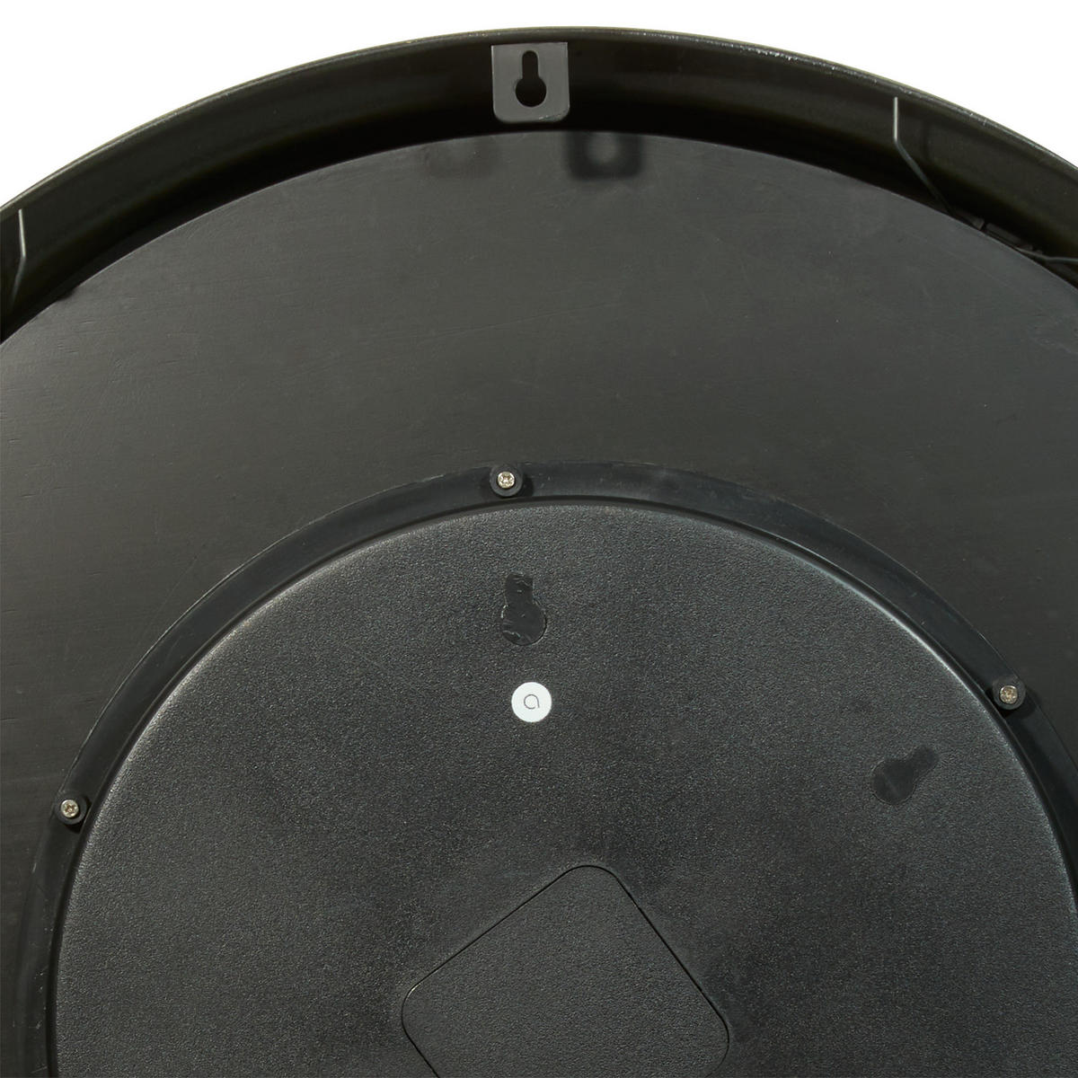 UHR Argo Metall und Glas 52,5/52,5/9 cm - Grün, Metall (52.5/9/52.5cm) - Atmosphera Createur d´interieur