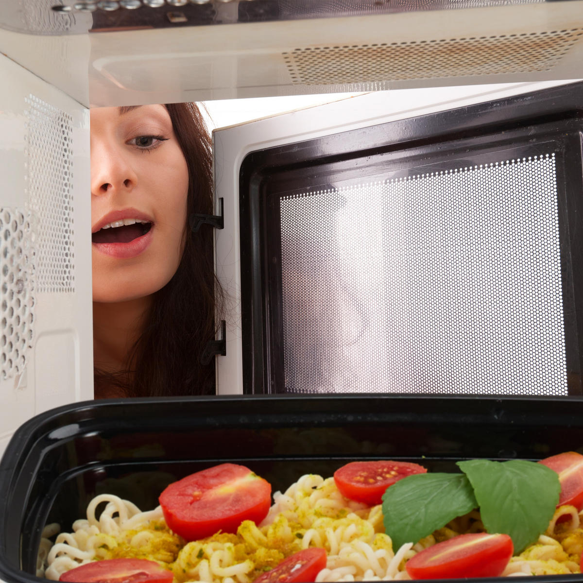 24XMEALPREPBOX - černá, plast (22/6.5/15cm) - Relaxdays