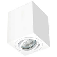 DECKENSTRAHLER Weiß - Weiß, Metall (8/8/10cm) - click-licht