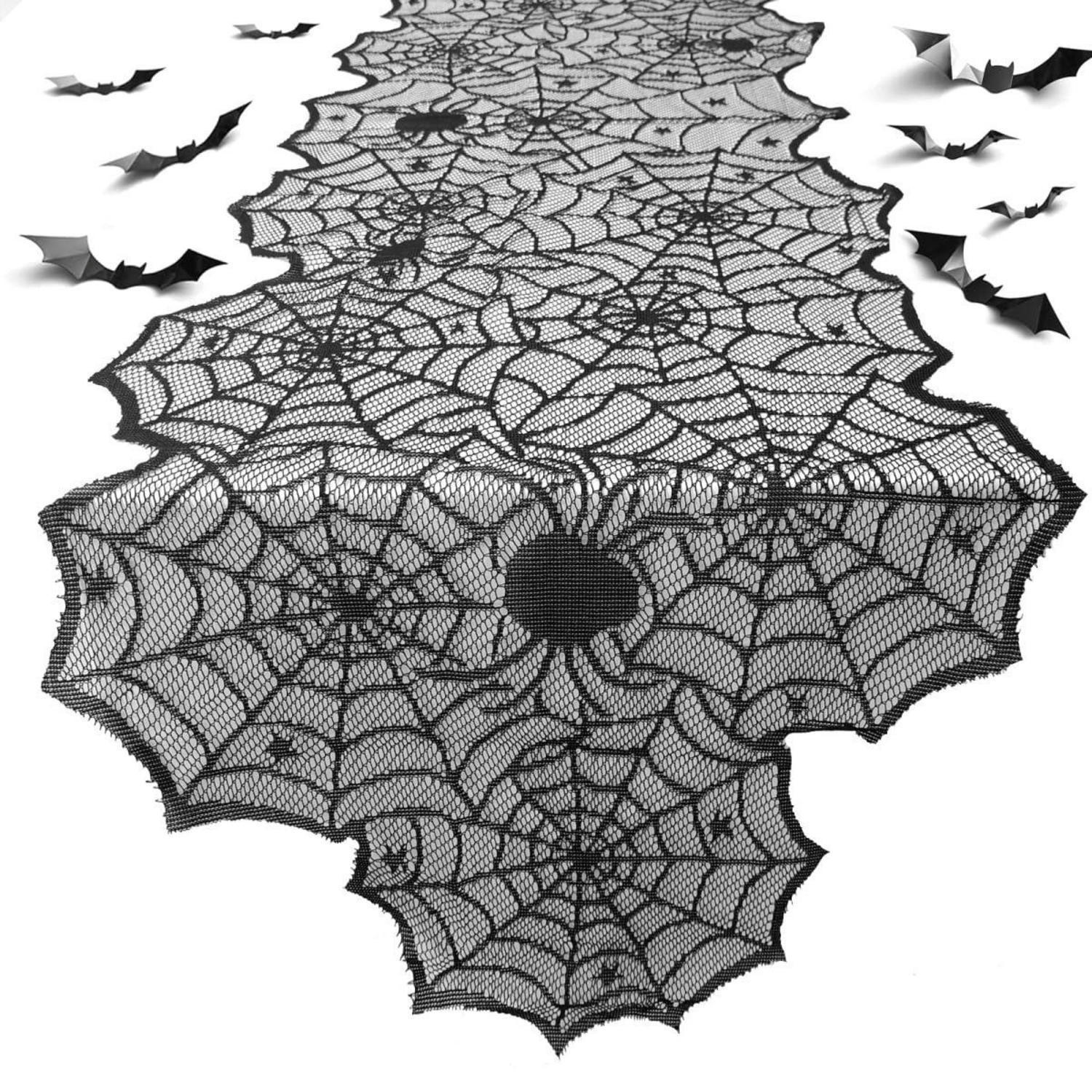 XXXLutz Tischdecke Schwarz 46x1.5x182 cm