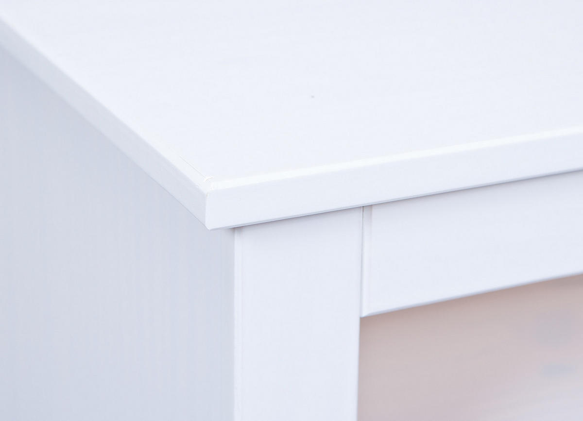 TV-ELEMENT Weiß - Weiß, Holzwerkstoff (118/45/39cm) - ebuy24