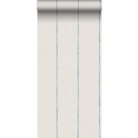 TAPETE gemalte Streifen 53 cm x 10,05 m - Blau, Papier (53/1000cm) - Sanders & Sanders