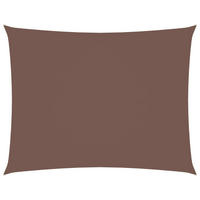 SONNENSEGEL Oxford-Gewebe Rechteckig 3x4,5 m Braun - Braun, Textil (450/300cm) - furnicato