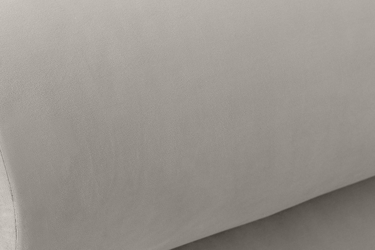POLSTERBETT LUNEO - Creme/Schwarz, Holz/Holzwerkstoff (162/204cm) - KONSIMO®