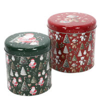 METALLBEHÄLTER 2er-Set - Rot, Metall (20/20/20cm) - Home Styling Collection