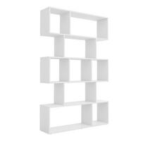 RAUMTEILER Aramis Weiß 106 x 161.5 cm 9 Fächer - Weiß, Holzwerkstoff (106/161.5/25cm) - Vicco