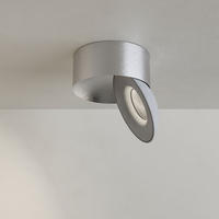 LED-AUFBAULEUCHTE Santa Neo Aluminium/Weiß Neutralweiß - Alufarben/Weiß, Metall (10.8/10.8/5cm) - s.luce