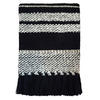 DECKE Berber Schwartz - Schwarz, Textil (125/150cm) - Malagoon