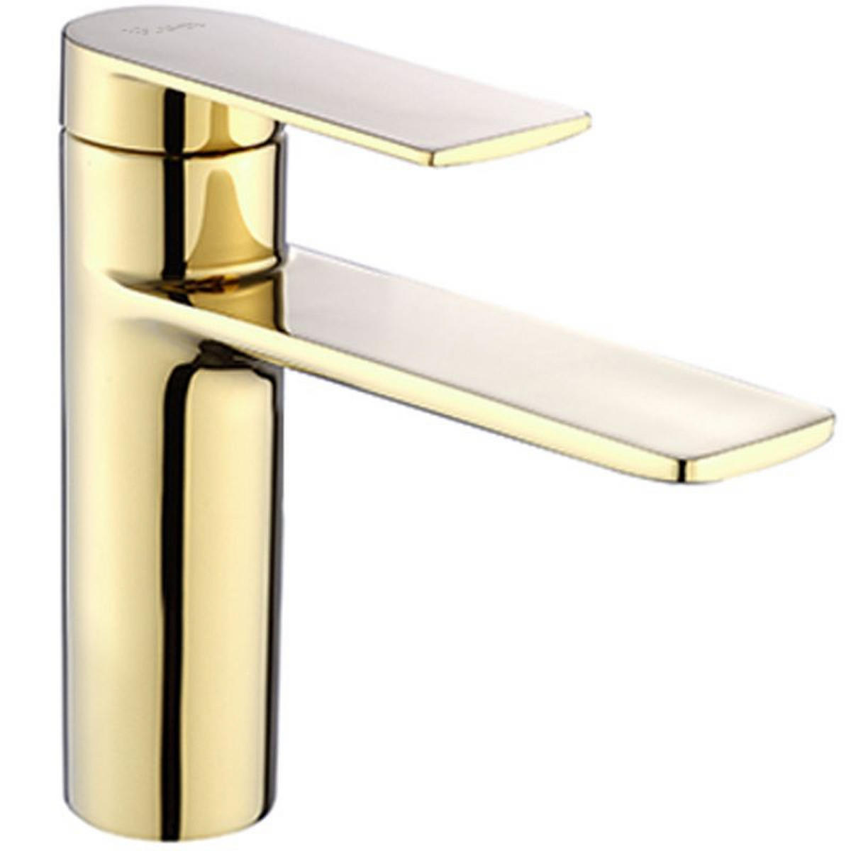 WASCHBECKENARMATUR Rea Storm Gold Low - Goldfarben, Metall (4.2/15/15cm) - REA