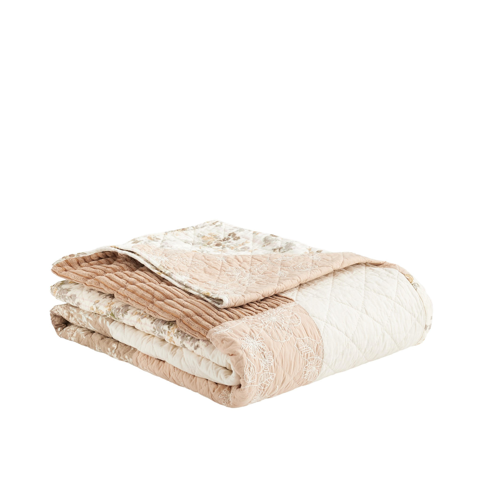 BETTDECKE Corseca - Orange, Textil (200/220cm) - home&you