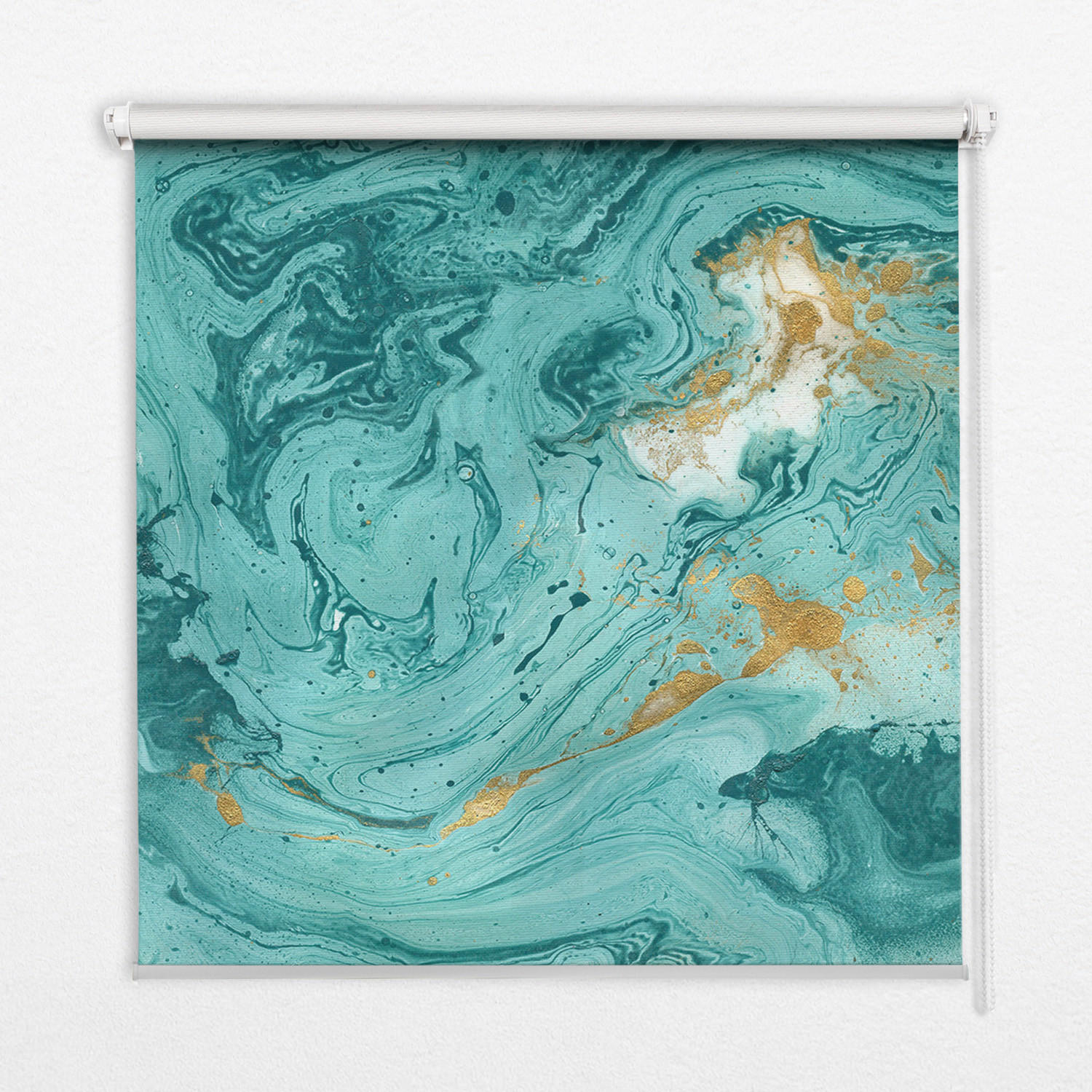 TULUP VNITŘNÍ roleta - okenní roleta - roleta - 130x140 cm - Tyrkysová žula