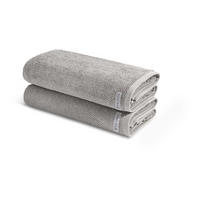 DUSCHTUCH Selection 2er-Set - Grau, Textil (50/100cm) - Ross