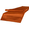 XL-TISCHLÄUFER Samt&Sonders rost-orange 220/40 cm - Dunkelorange, Textil (40/220cm) - beties Heimtextil