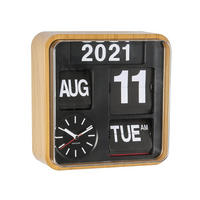 WANDUHR Flip 10/24/24 cm - Braun, Kunststoff (24/24/10cm) - Karlsson