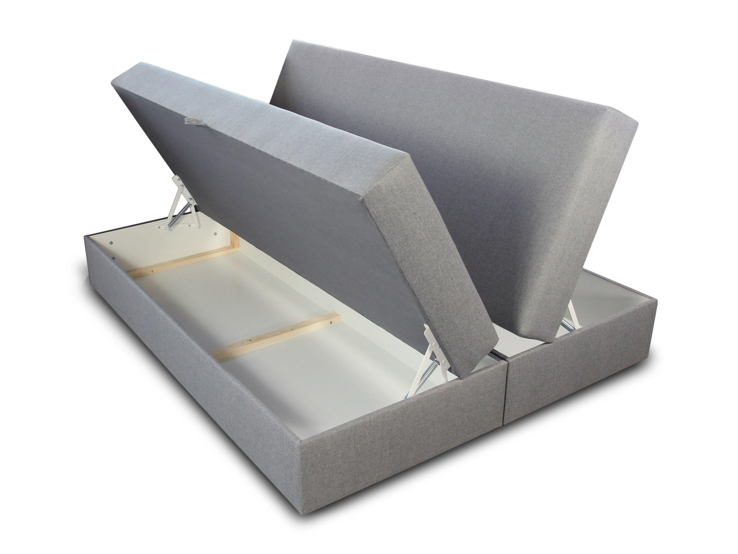 Thumbnail - Sofnet Boxbett, Blau, Textil, H3, Rechteckig, 160x200 cm, Schlafzimmer, Betten, Boxspringbetten