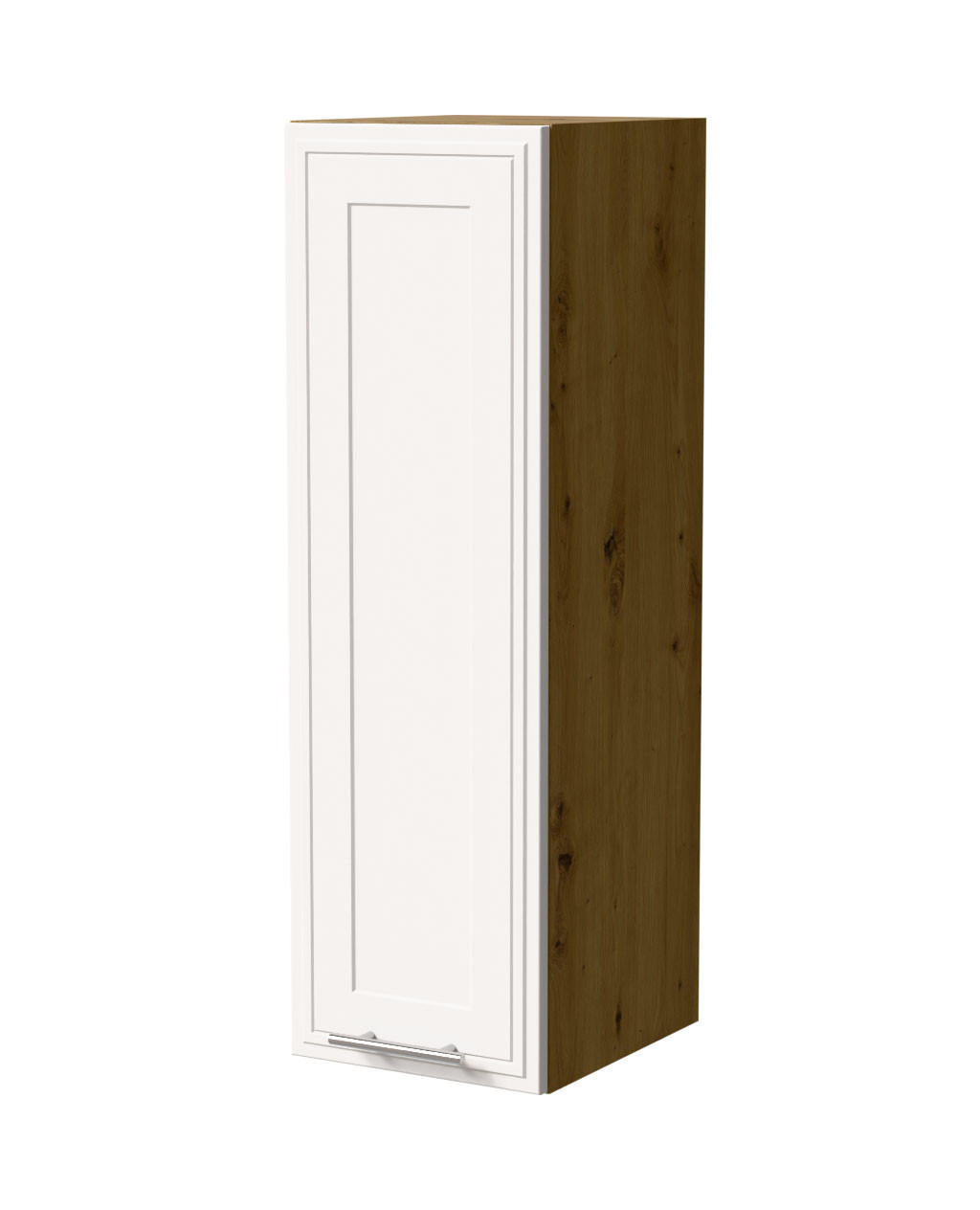 HÄNGESCHRANK Salo W4/30 Eiche Artisan / Weiß Matt 30 / 32,5 / 96cm - Eiche Artisan/Weiß, Holz/Holzwerkstoff (30/96/32.5cm) - Feldmann-Wohnen