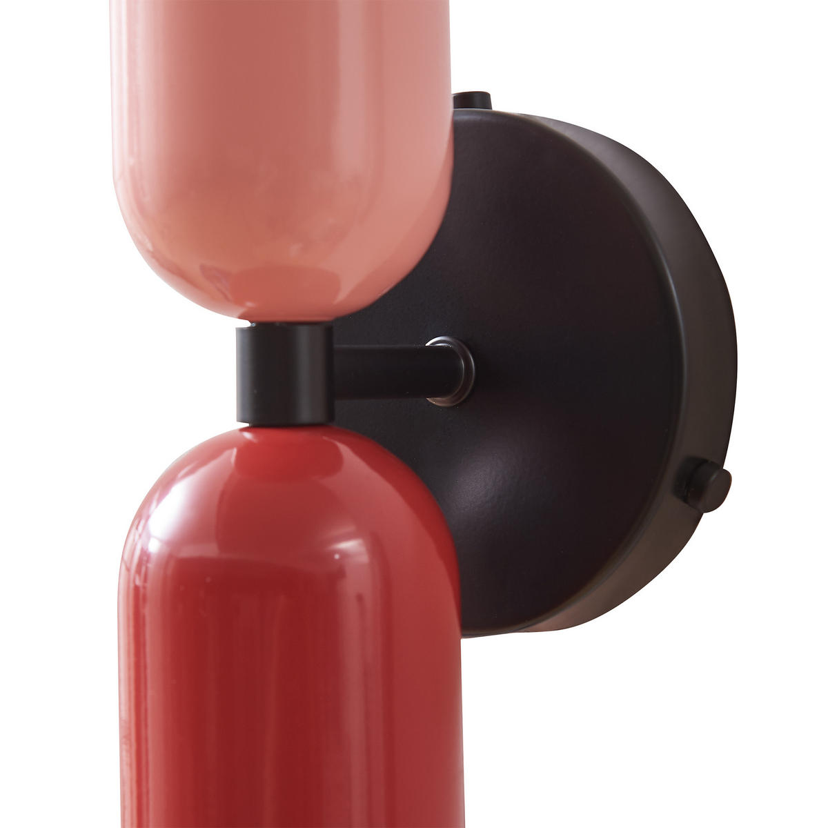 NÁSTĚNNÉ SVÍTIDLO Trorlos - růžová/červená, kov (12/22/12cm) - lux.pro