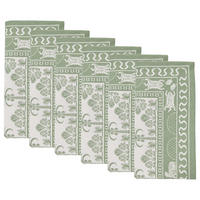SERVIETTE (6er-Set) Monteverde 42x42 cm - Grün, Textil (42/42cm) - Butlers