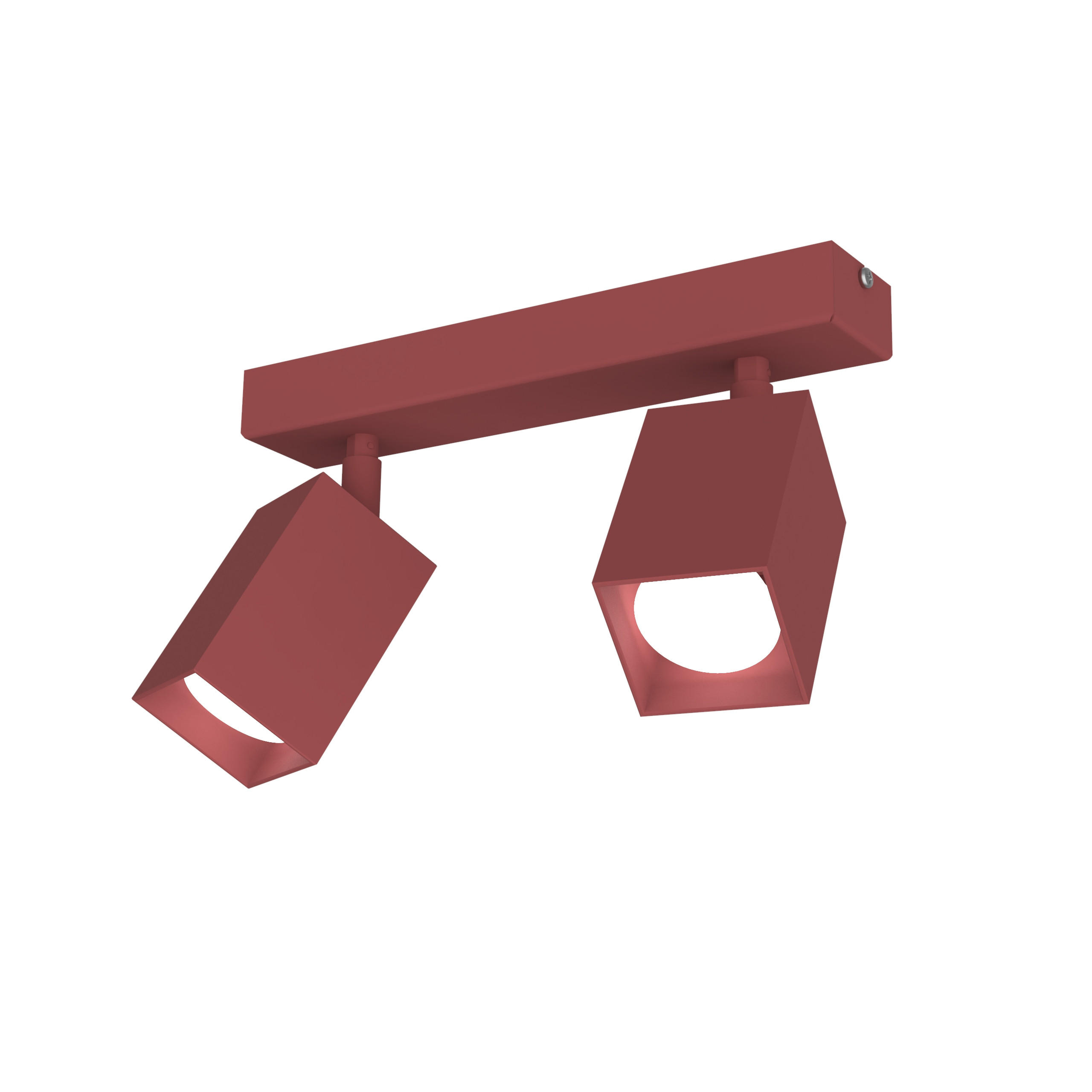 DECKENLEUCHTE - Rot, Metall (6/27/18cm) - Lumicom