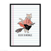 POSTER Harry Potter A4 Rahmenlos - Klar, Papier (29.7/5/21cm) - Nacnic