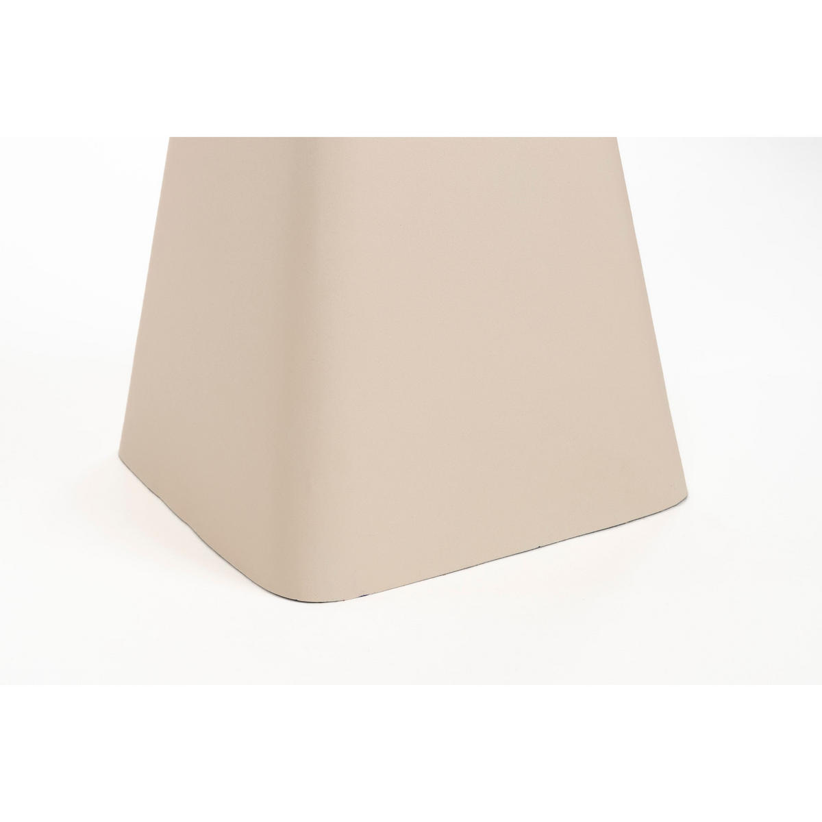 BEISTELLTISCH Earth Beige - Beige, Metall (29.5/29.5/51cm) - Zuiver