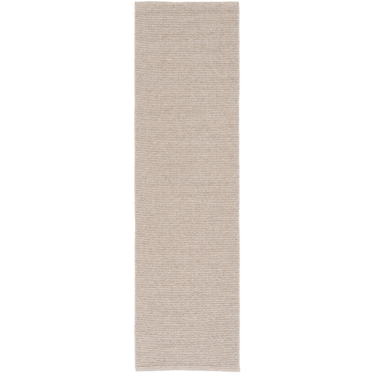 NATUR TEPPICH LÄUFER WOLLE SKARA - Beige, Naturmaterialen (70/140cm) - Pergamon