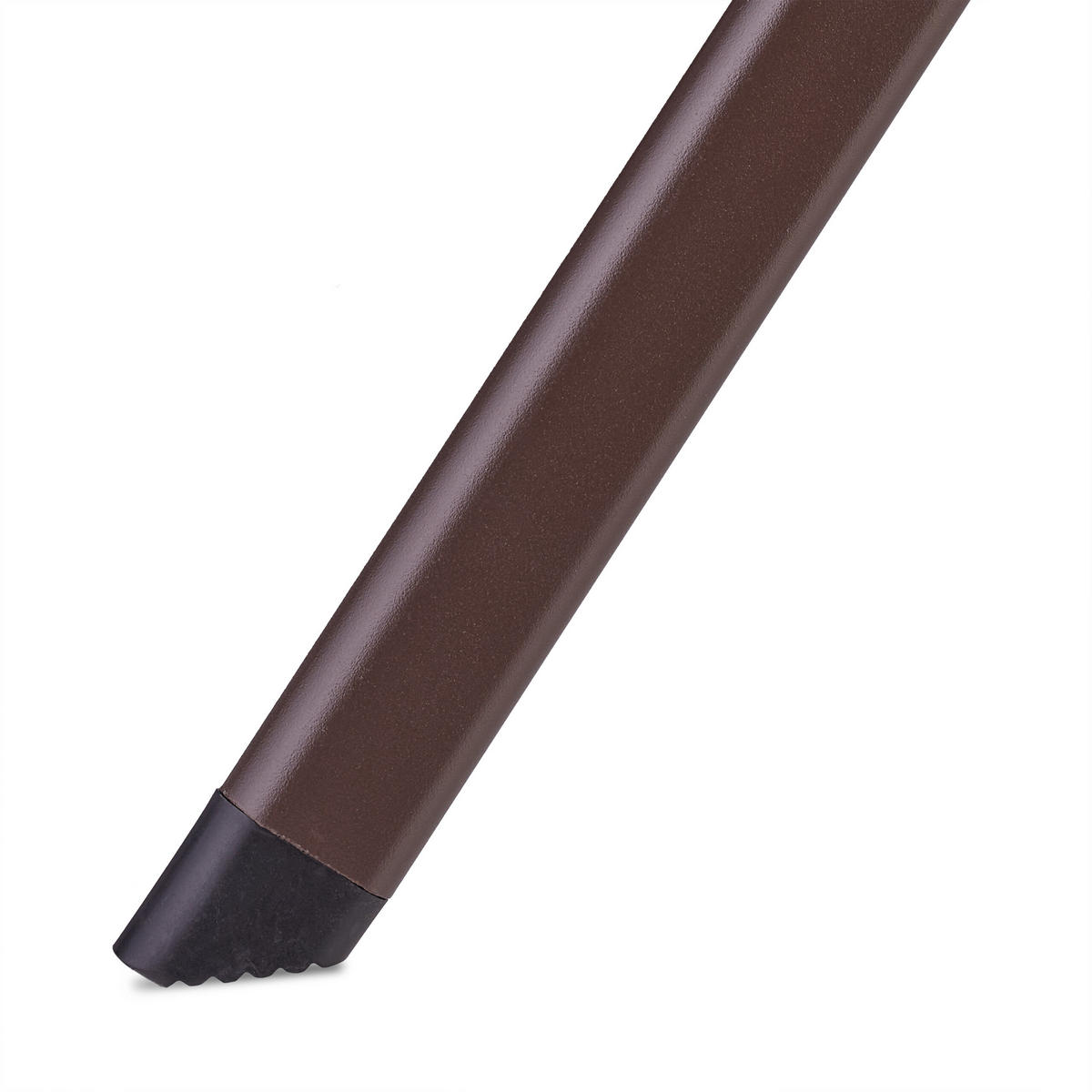 KLAPPTISCH - Braun, Kunststoff/Metall (62/62/73cm) - Relaxdays