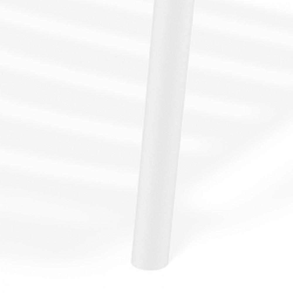 STUHL mit Armlehnen Weiß 58x84x59cm - Weiß, Kunststoff (58/84/59cm) - AlterEgo