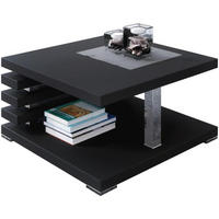 COUCHTISCH Kyoto 60x60 schwarzmatt - Schwarz, Holzwerkstoff (60/60/32cm) - Beautysofa