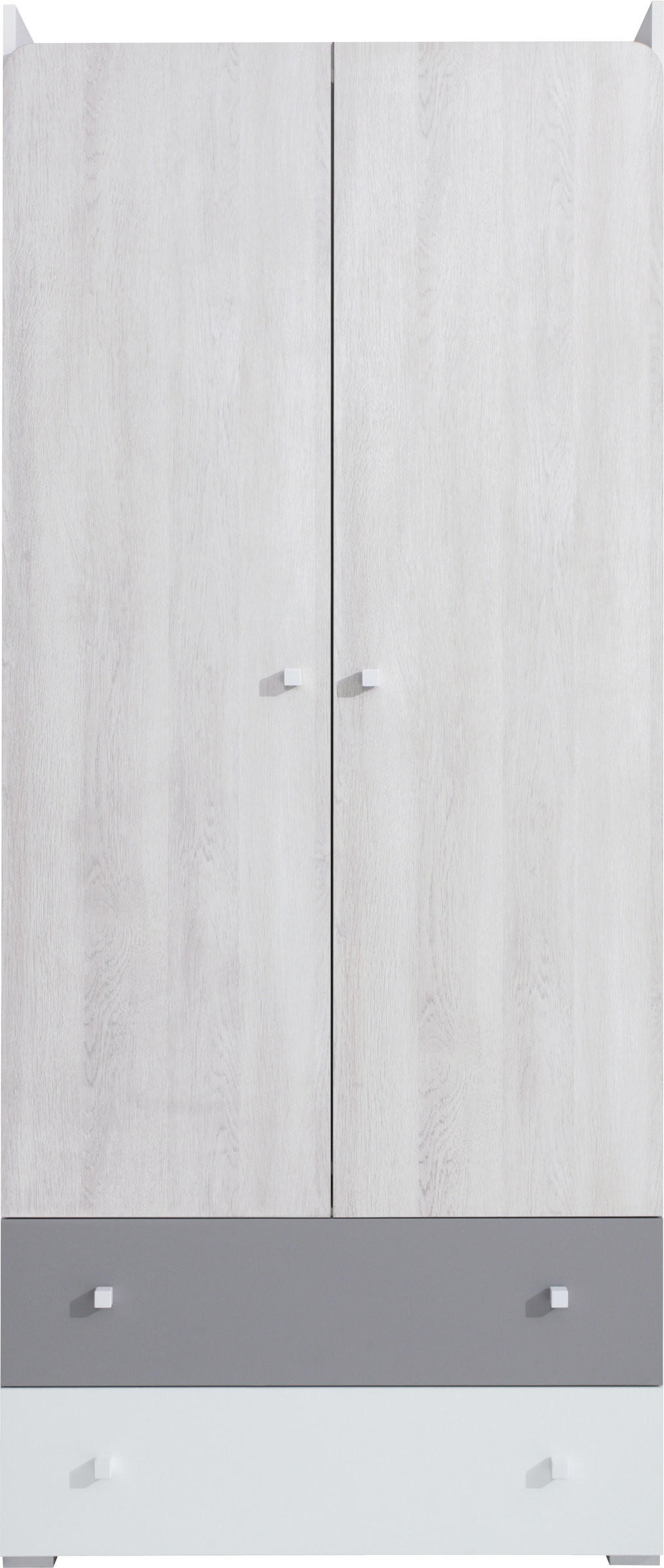 DREHTÜRENSCHRANK TREVISO 80/190/50cm 2-türig Eichefarben - Eichefarben, Holzwerkstoff (80/190/50cm) - MASSENO