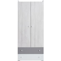 DREHTÜRENSCHRANK TREVISO 80/190/50cm 2-türig Eichefarben - Eichefarben, Holzwerkstoff (80/190/50cm) - MASSENO