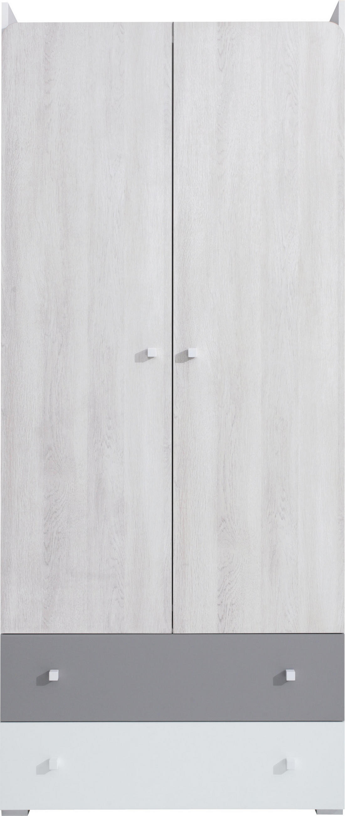 DREHTÜRENSCHRANK TREVISO 80/190/50cm 2-türig Eichefarben - Eichefarben, Holzwerkstoff (80/190/50cm) - MASSENO